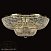 Люстра потолочная ARTGLASS GEENA DIA 800 CE