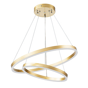 Подвесная светодиодная люстра Arte Lamp SIREN A2548SP-75GO