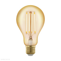 Лампа светодиодная филаментная диммируемая A75, 4W (E27), 1700K, 320lm, золотая EGLO LM_LED_E27 1169