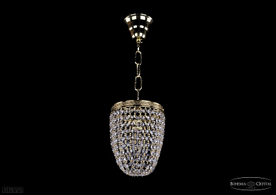 Хрустальный подвесной светильник Bohemia IVELE Crystal 1920/15O/G