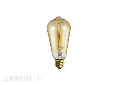 Лампа накаливания, диам 6,5 см, выс 15 см, Е27 40W Donolux DL202240