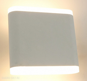 Светодиодный уличный настенный светильник Arte Lamp A8153AL-2WH