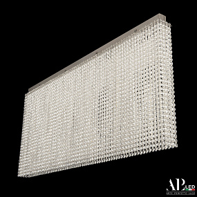 Хрустальная потолочная светодиодная люстра APL LED Sicilia SH15.120-50.A.Ni.4000.PK