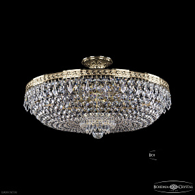 Хрустальная потолочная люстра Bohemia IVELE Crystal 19271/55IV G