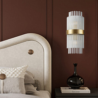 Бра с хрусталем Arte Milano 430122.180.2.E14.C1 BS