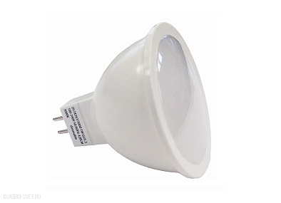 Диммируемая светодиодная лампа 5W, MR16 220V, GU5,3, 3000K, 420 Lm Donolux DL18263/3000 5W GU5.3 Dim
