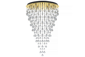 Каскадная хрустальная люстра Arti Lampadari Flusso H 1.4.80.615 G