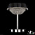 Хрустальная светодиодная настольная лампа APL LED Rimini S500.L2.36.A.3000