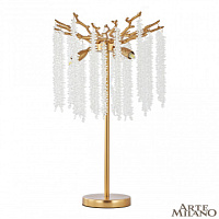 Настольная лампа с хрусталем Arte Milano 234011/H560/3/A Pa