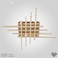 Потолочная светодиодная люстра Eurosvet Soprano 90041/8 золото