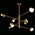 Потолочня светодиодная люстра Aployt Frania APL.017.17.48
