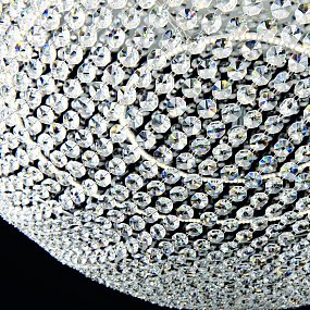 Хрустальная потолочная светодиодная люстра APL LED Rimini S501.0.40.C.3000