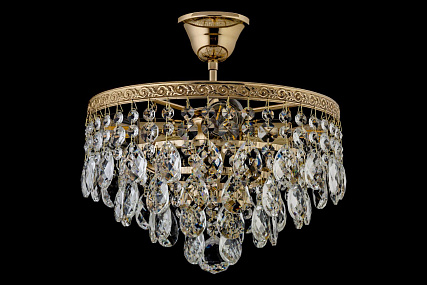 Хрустальная потолочная люстра Arti Lampadari Castellana E 1.3.30.608 G