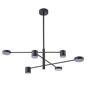 Подвесная светодиодная люстра Arte Lamp STANLEY A2476PL-40BK