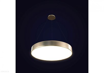 Светодиодный подвесной светильник Лючера Таблетка Серебро TLTA1-80-01-gr