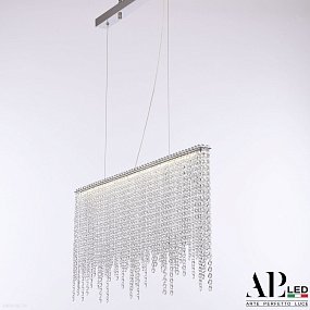 Хрустальная подвесная светодиодная люстра APL LED Sicilia SH06.70.B.Ni.4000