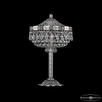 Хрустальная настольная лампа Bohemia IVELE Crystal 19271L6/25IV Ni