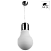 Подвесной светильник Arte Lamp EDISON A1403SP-1SS