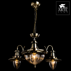 Люстра подвесная Arte Lamp FISHERMAN A5518LM-2-3AB