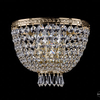 Бра хрустальное Bohemia IVELE Crystal 1927/3W/G