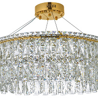 Подвесная хрустальная светодиодная люстра Arti Lampadari Ovindoli L 1.5.60.100 G