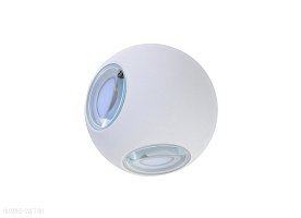 Уличный настенный светодиодный светильник Donolux Lumin DL18442/14 White R Dim