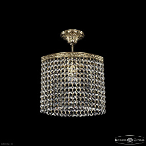Хрустальный подвесной светильник Bohemia IVELE Crystal 19203/25IV G R