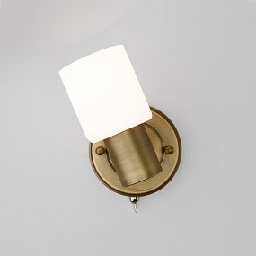 Настенный светильник с поворотным плафоном Eurosvet Corso 20089/1 бронза