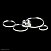 Потолочная светодиодная люстра Maytoni Olympia MOD448-44-N