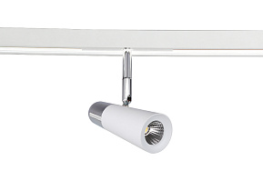 Светодиодный магнитный трековый светильник Crystal Lux SPACE CLT 0.33 006 12W WH-CH 4000K