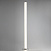 Светодиодный напольный светильник с хрустальной крошкой Eurosvet Brilliance 80408/1 хром