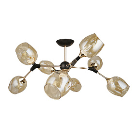 Большая люстра Arte Lamp SEPPIA A4211PL-8BK
