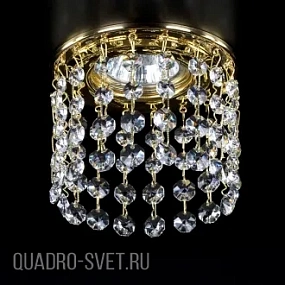 Встраиваемый хрустальный светильник ArtGlass SPOT 16 CE