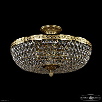 Хрустальная потолочная люстра Bohemia IVELE Crystal 19111/45IV G C1