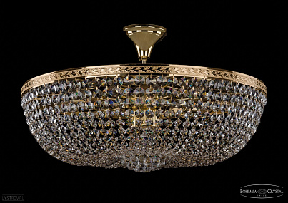 Хрустальная потолочная люстра Bohemia IVELE Crystal 1928/75Z/G