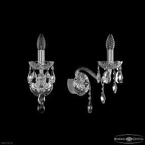 Бра хрустальное Bohemia IVELE Crystal 1415B/1/165 Ni