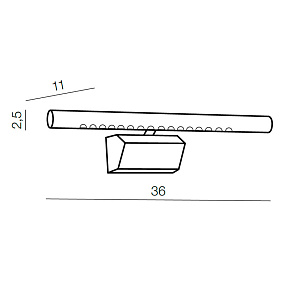 Светодиодная подсветка для картин Azzardo Lark AZ1699