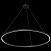 Светодиодный подвесной светильник Maytoni Rim MOD058PL-L65B4K