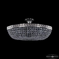 Хрустальная потолочная люстра Bohemia IVELE Crystal 19113/60IV Ni