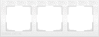 Рамка на 3 поста (белый) Werkel WL05-Frame-03-white