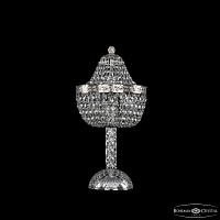 Хрустальная настольная лампа Bohemia IVELE Crystal 19111L4/H/20IV Ni