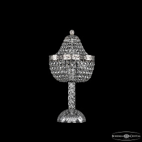 Хрустальная настольная лампа Bohemia IVELE Crystal 19111L4/H/20IV Ni