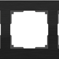 Рамка на 5 постов (черный алюминий) Werkel WL11-Frame-05