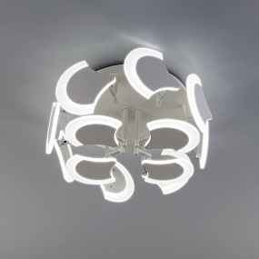 Потолочный светодиодный светильник с пультом управления Eurosvet Geisha 90159/12 белый 110W