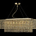 Хрустальная подвесная люстра Arti Lampadari Milano E 1.5.70X25.502 N