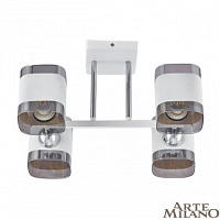 Потолочная люстра Arte Milano 329809/4 WH+CR