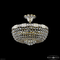 Хрустальная потолочная люстра Bohemia IVELE Crystal 19281/35IV GW