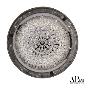 Хрустальная потолочная светодиодная люстра APL LED Rimini S514.0.36.B.3000