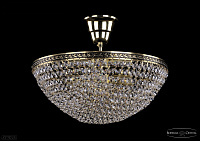 Хрустальная потолочная люстра Bohemia IVELE Crystal 1932/35Z/GB