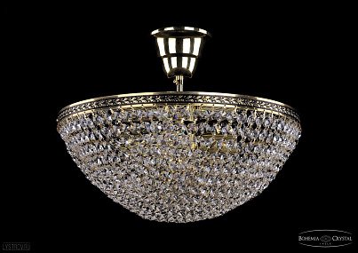 Хрустальная потолочная люстра Bohemia IVELE Crystal 1932/35Z/GB